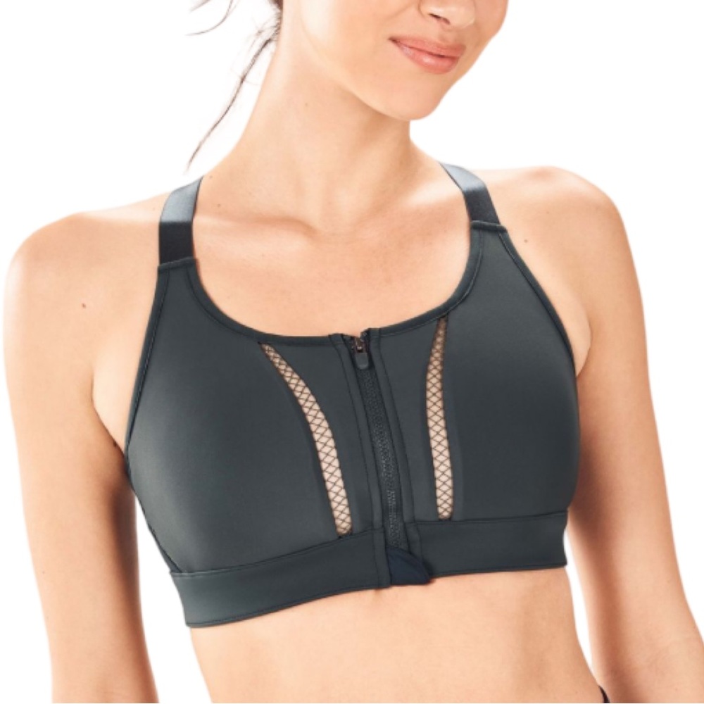 Women’s Fabletics Zoe High Impact Sports Bra Black Size Small NWOT